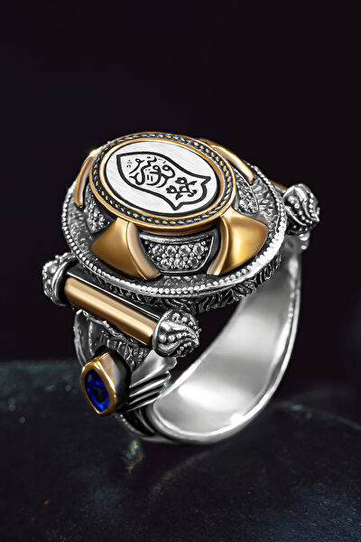 OSMANLI GÜMÜŞ Erkek Yüzük