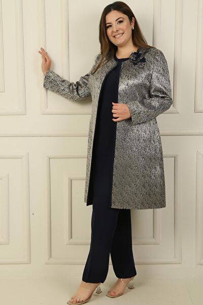 Saygı Giyim Büyük Beden Abiye Elbise