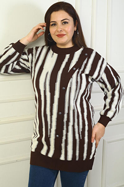 Saygı Giyim Büyük Beden Kazak