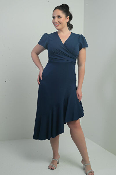 Saygı Giyim Büyük Beden Abiye Elbise