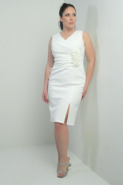 Saygı Giyim Büyük Beden Abiye Elbise