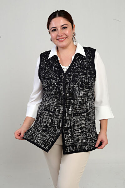 Saygı Giyim Büyük Beden Yelek