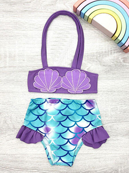 ANGELOS GIRLS Kız Çocuk Mayo, Bikini