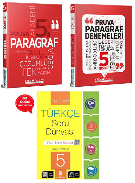 Pruva Akademi Ders ve Yardımcı Kaynak Kitapları