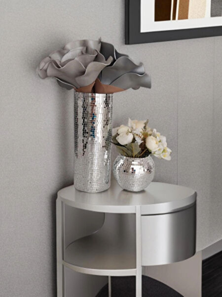 Işıltı Home Design Vazo, Saksı