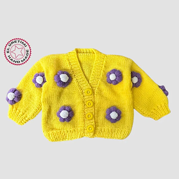 Uretti Kız Çocuk Hırka