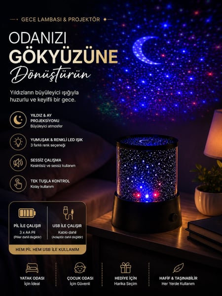 Gülümser Shop Gece Lambası