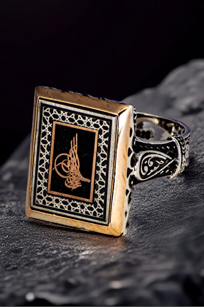 OSMANLI GÜMÜŞ Erkek Yüzük