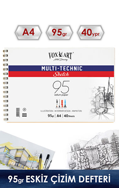 Vox Art Resim Defteri, Kağıtları