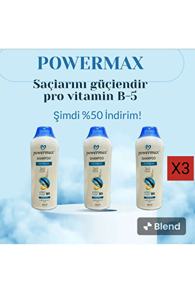 Powermax Şampuan