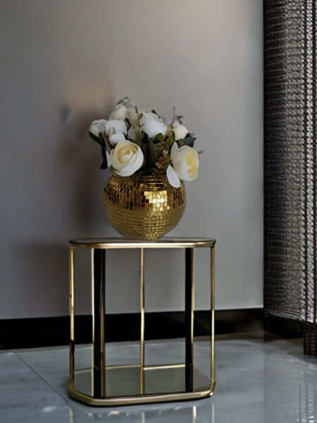 Işıltı Home Design Vazo, Saksı