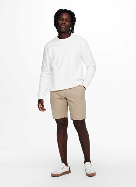 Only & Sons Erkek Çocuk Şort, Bermuda, Kapri