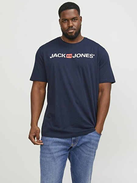 Jack & Jones Erkek Büyük Beden Tişört