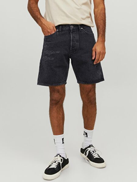 Jack & Jones Erkek Şort, Bermuda, Kapri