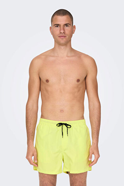 Only & Sons Erkek Deniz Şortu, Mayo