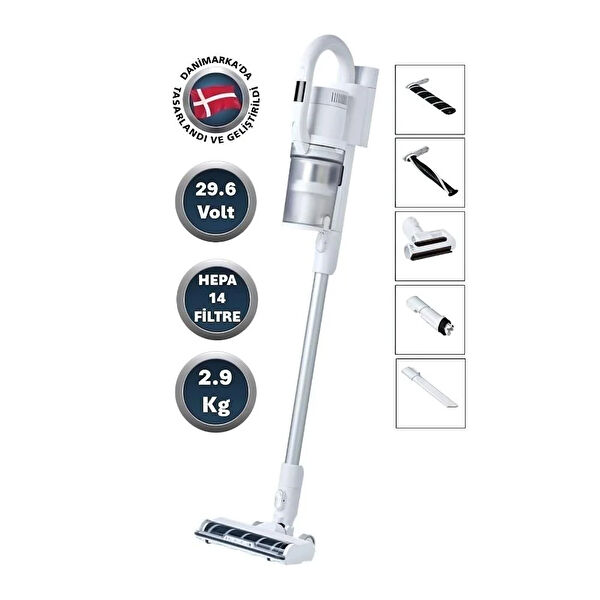 Nilfisk Şarjlı, Dikey Süpürge