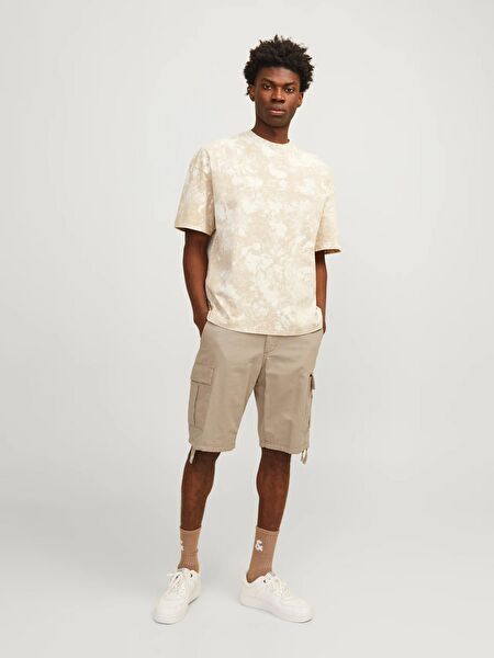 Jack & Jones Erkek Şort, Bermuda, Kapri