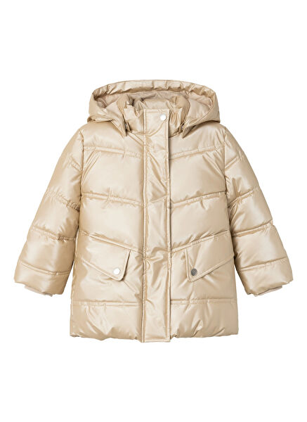 Name İt Kız Çocuk Mont, Kaban