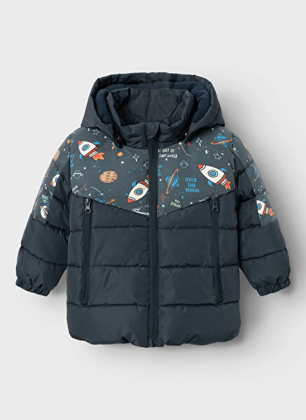 Name İt Erkek Çocuk Mont, Kaban