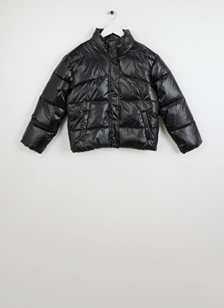 Name İt Kız Çocuk Mont, Kaban