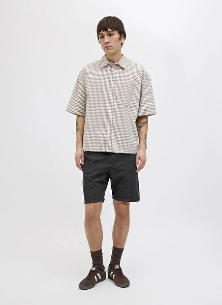 Jack & Jones Erkek Şort, Bermuda, Kapri