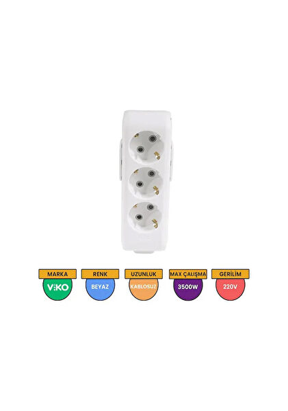 Viko Grup Priz, Uzatma Kablosu