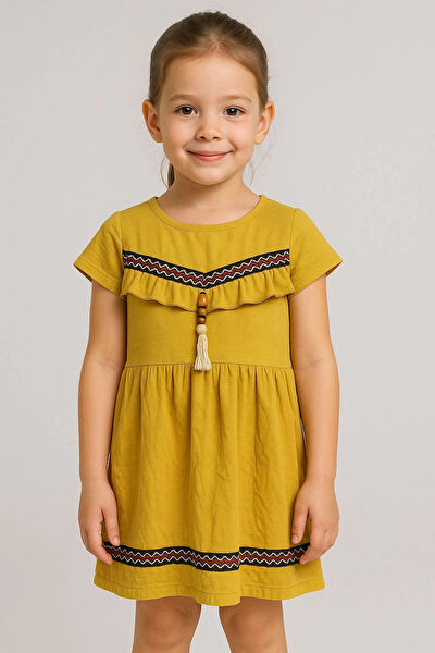 Biçomi Kız Çocuk Elbise