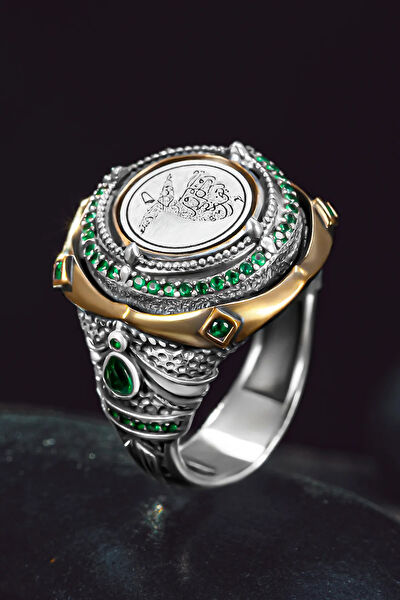 OSMANLI GÜMÜŞ Erkek Yüzük