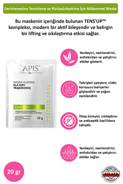 Apis Natural Cosmetics Yüz Maskesi