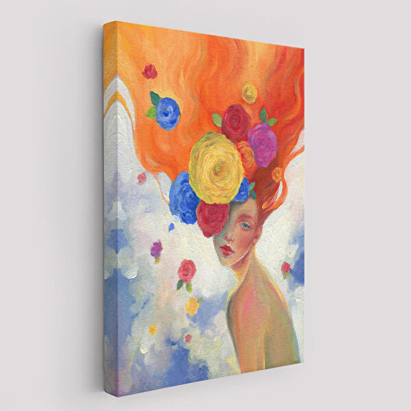 Harita Sepeti Kanvas Tablo