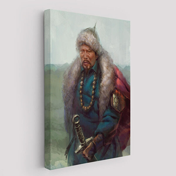 Harita Sepeti Kanvas Tablo