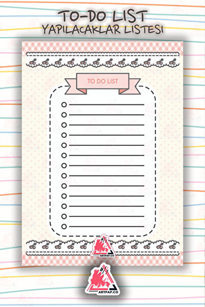 artpapco Defter, Ajanda