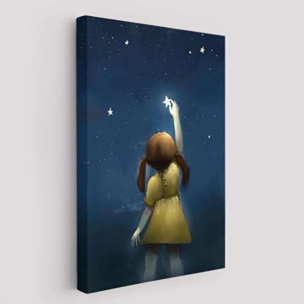 Harita Sepeti Kanvas Tablo