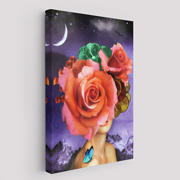 Harita Sepeti Kanvas Tablo