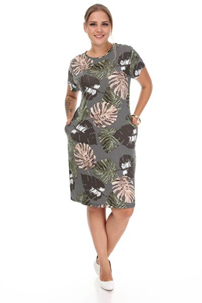 Modayız Büyük Beden Günlük Elbise