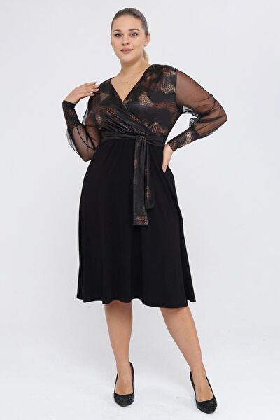 Modayız Büyük Beden Günlük Elbise