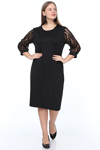 Modayız Büyük Beden Günlük Elbise