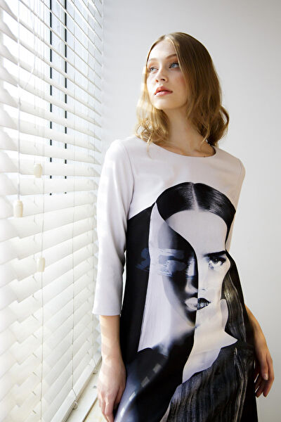 Favori Tekstil Günlük Elbise