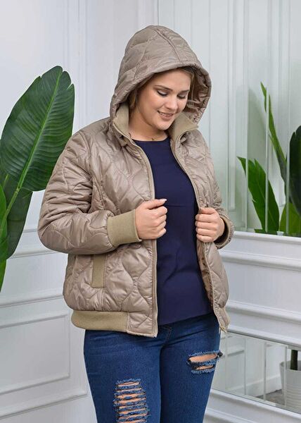 Modatalika Büyük Beden Mont