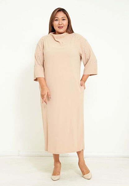 Modatalika Büyük Beden Günlük Elbise