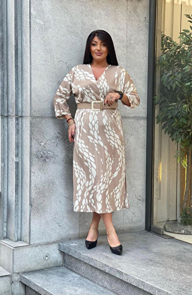 Modatalika Büyük Beden Günlük Elbise