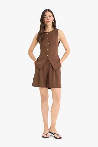 DeFacto Kadın Şort, Bermuda, Kapri