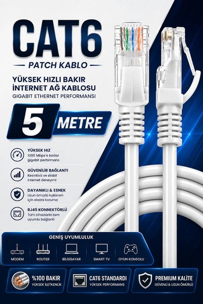 Derwell Network Kabloları