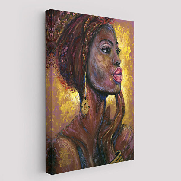 Harita Sepeti Kanvas Tablo