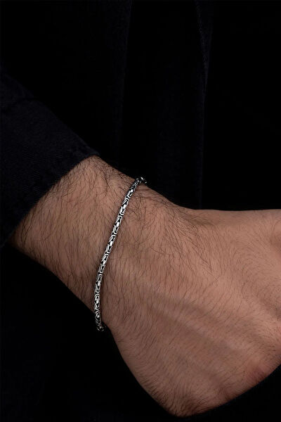 OSMANLI GÜMÜŞ Erkek Bileklik