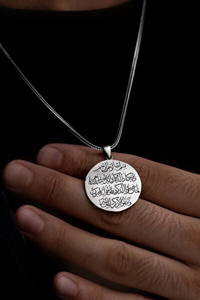 OSMANLI GÜMÜŞ Kolye, Zincir, Künye