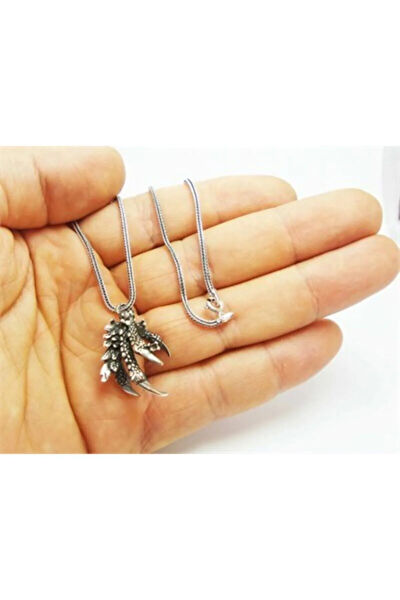 OSMANLI GÜMÜŞ Kolye, Zincir, Künye