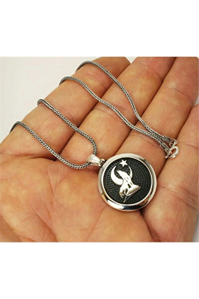 OSMANLI GÜMÜŞ Kolye, Zincir, Künye