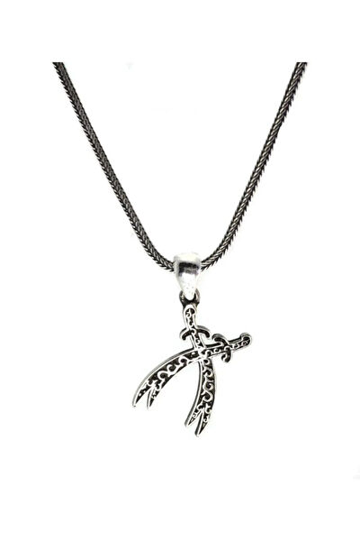 OSMANLI GÜMÜŞ Kolye, Zincir, Künye