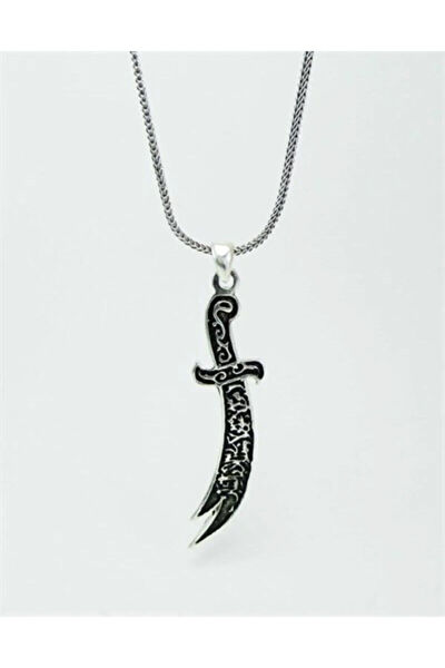 OSMANLI GÜMÜŞ Kolye, Zincir, Künye